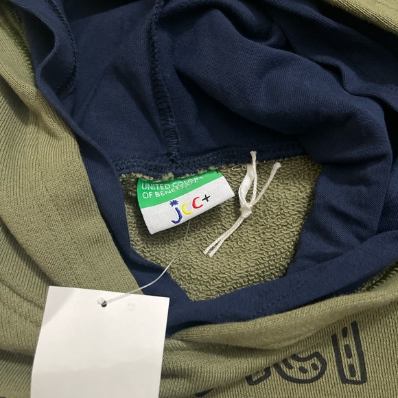 United Colors of Benetton x JCC+ Kids’ Hoodie - Size 6-7 Years Old - Picture 2 of 7